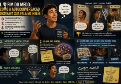 O fim do medo: Como a autoconversação destrava sua fala no inglês