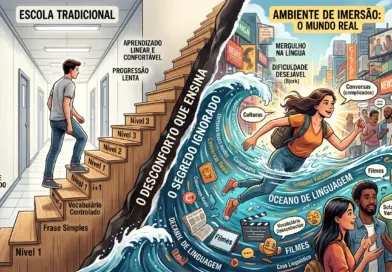 O desconforto que ensina: o segredo ignorado no aprendizado de idiomas