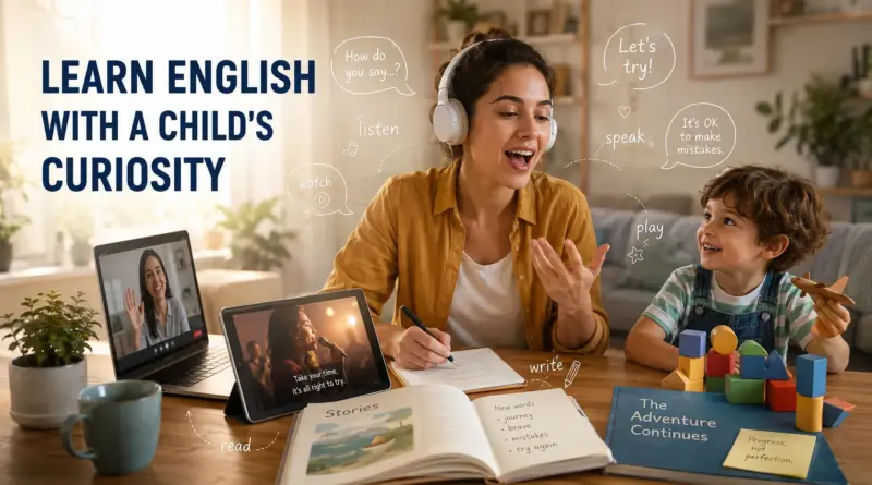 Como Aprender Inglês Como Uma Criança