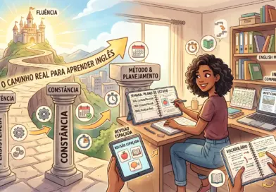 Persistência, Constância e Método: O Caminho Real para Aprender Inglês